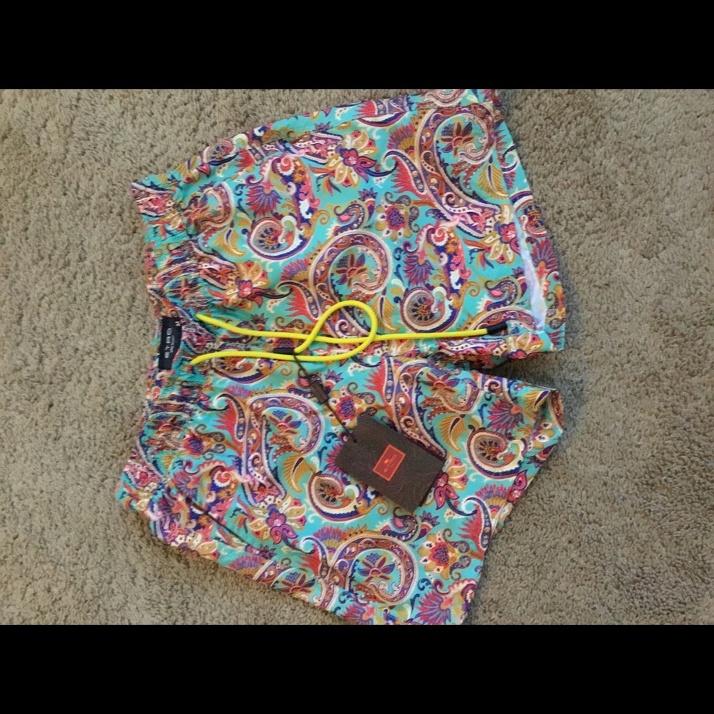 etro mens swin trunks